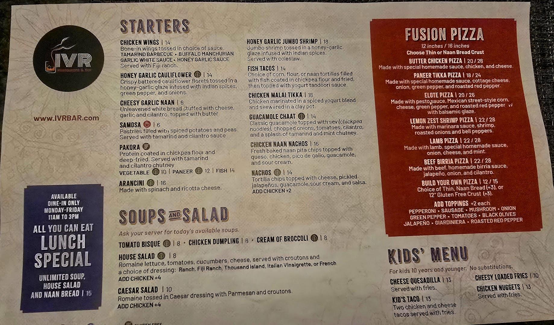 IVR Restaurant & Bar